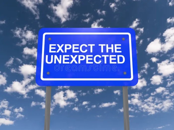 Expect The Unexpected Sign Royalty Free Stock Image - Image: 35098646 Why unexpected friendships can the best ones