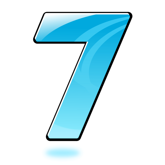 Free Number Seven Cliparts, Download Free Number Seven Cliparts png ... 7 things couples always fight about and how deal with