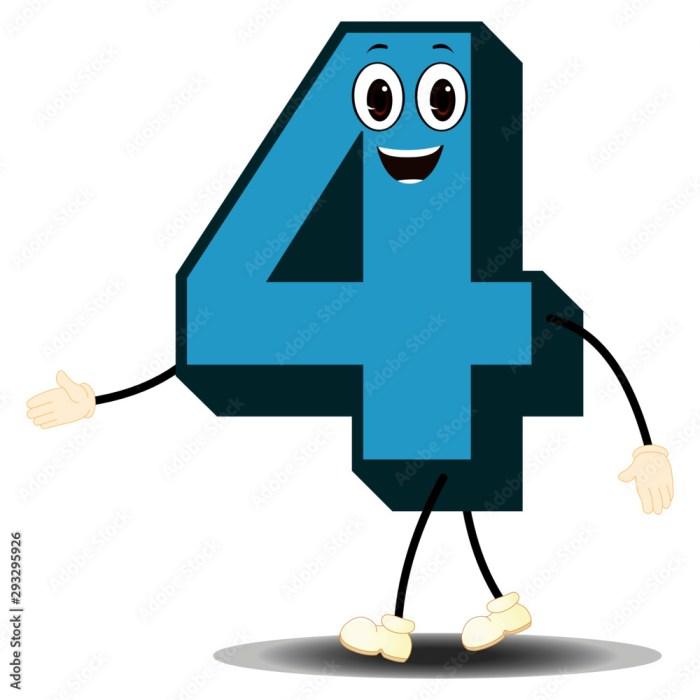Number four stock vector. Illustration of celebratory - 93002791 Four rules to understand what makes people tick