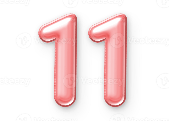 Number 11 PNGs for Free Download 11 types friends you will have your lifetime