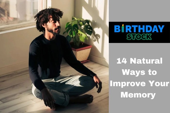 Ways to improve your memory
