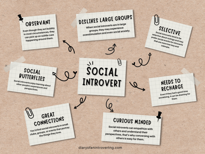 How more social you are introverted