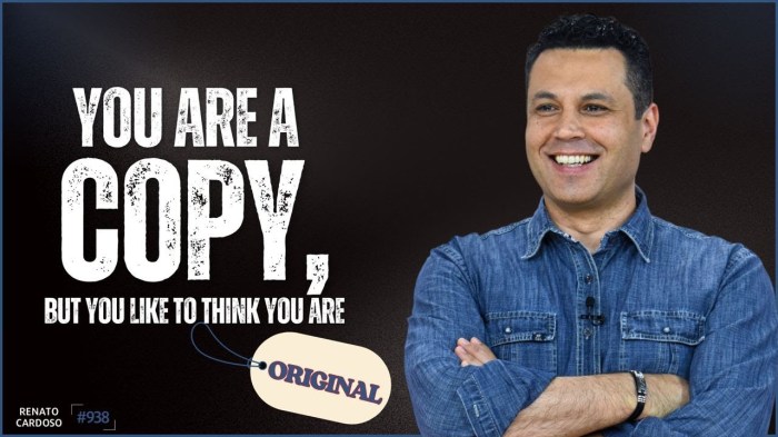 Not afraid myself because original worth more than copy