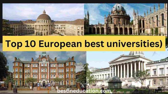 Top 10 European Best Universities Of 2025 25 best universities europe youll interested studying