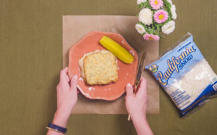 Cauliflower Grilled Cheese Recipe by Tasty This cauliflower grilled cheese recipe going viral and its worth try