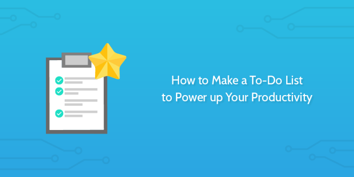 Make a to do list you can tackle
