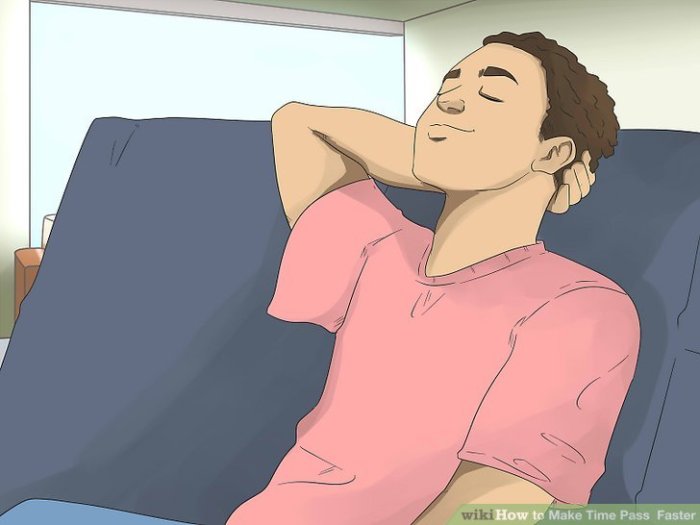 How to make time go faster