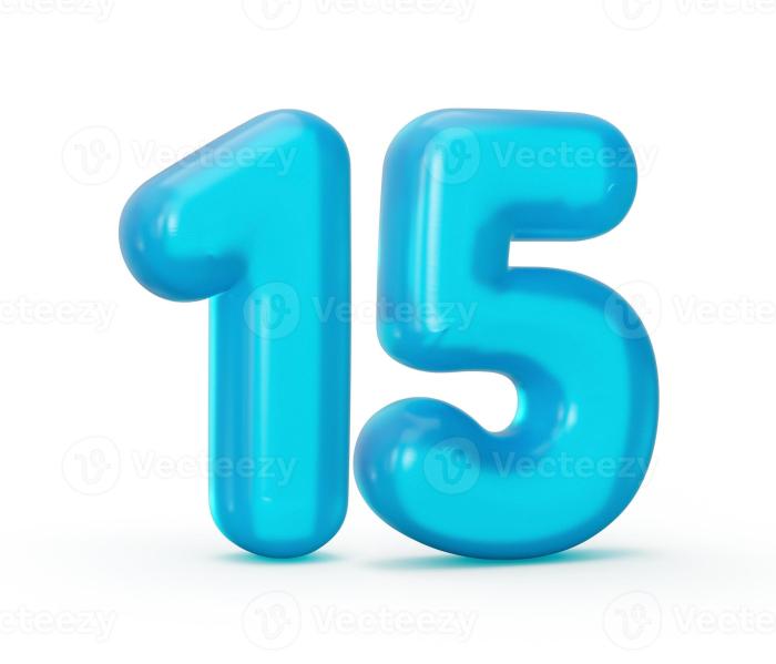 Calendar day 15. Number fifteen on a white paper with red border on ... The 15 most liveable cities the world and why you should move there
