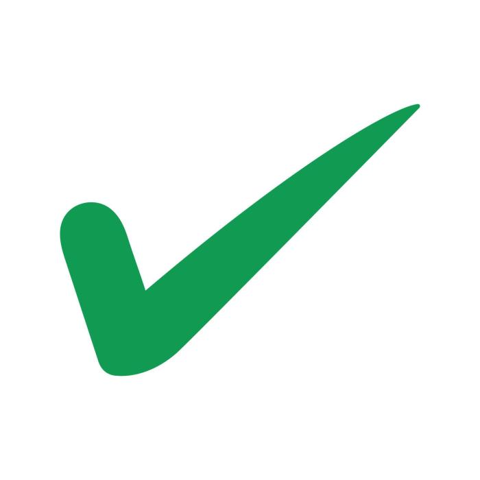 Check mark vector icon. Checkmark right symbol tick sign. Ok button ... Fix your rounded shoulders with a mat and a door frame