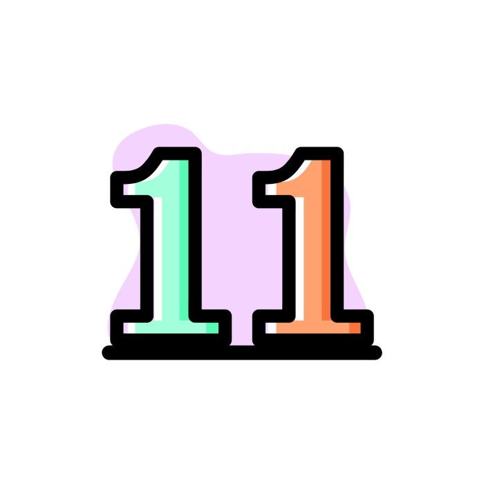 Number 11 Yellow Metal Paint 3D Render 16652959 PNG 11 reasons to not give up on exercising
