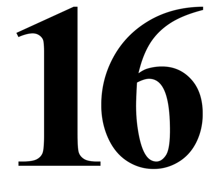 Printable Number 16 16 smart google search tricks that will make life easier