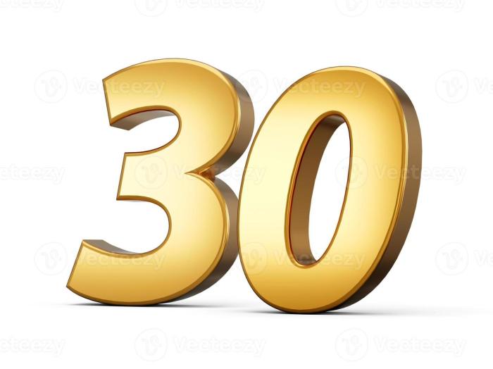 Golden metallic Number 30 thirty, White background 3d illustration ... 30 powerful photos that show why you should care about climate change