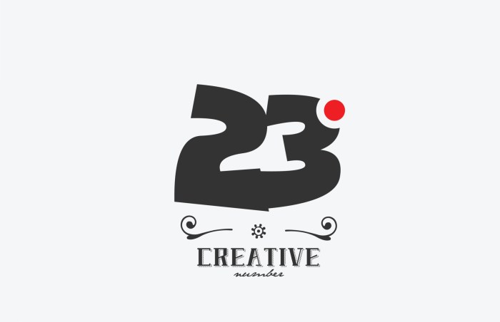 Number 23 Clipart 23 things you havent let that make your life tougher