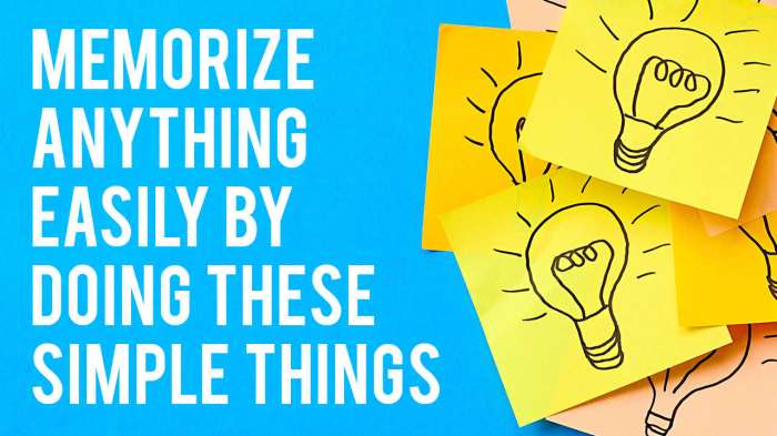 How To Memorize Fast And Easily - Memorization Tecnhiques How memorize things quicker than other people