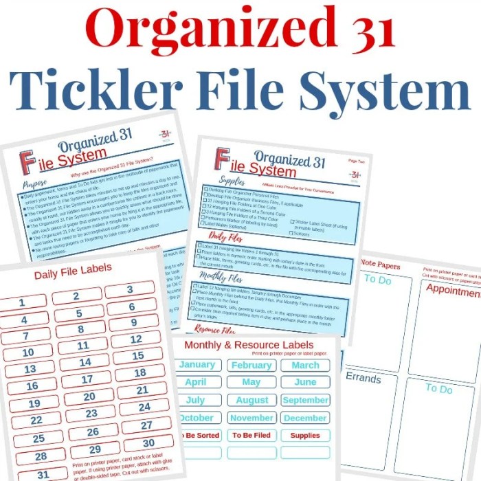 Back to Basics The Tickler File
