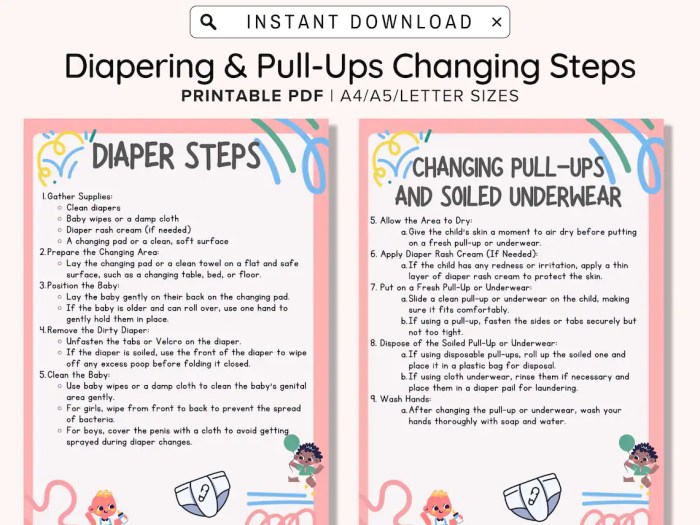 How diaper your baby step step instructions