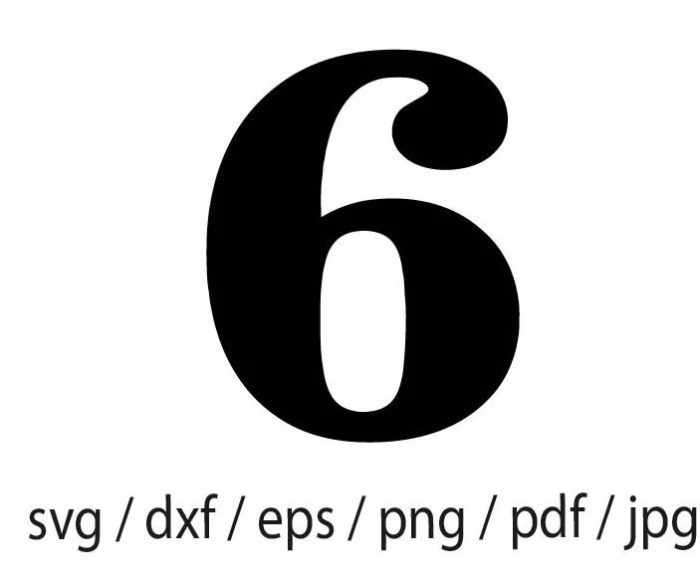 Number 6 Svg Digital Download Numbers Six number Svg - Etsy 6 ways your behavior being controlled