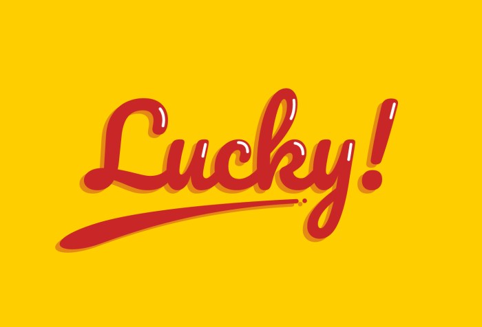 Word Lucky How lucky have something that makes saying 2