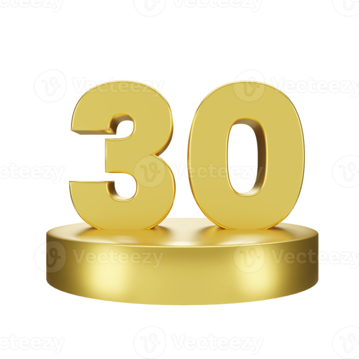 Hand drawing number 30 logo icon design for company template. Creative ... 30 breathtakingly beautiful places the south england take date