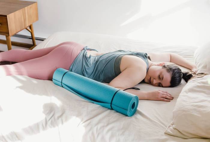 How can exercises improve our sleeping quality