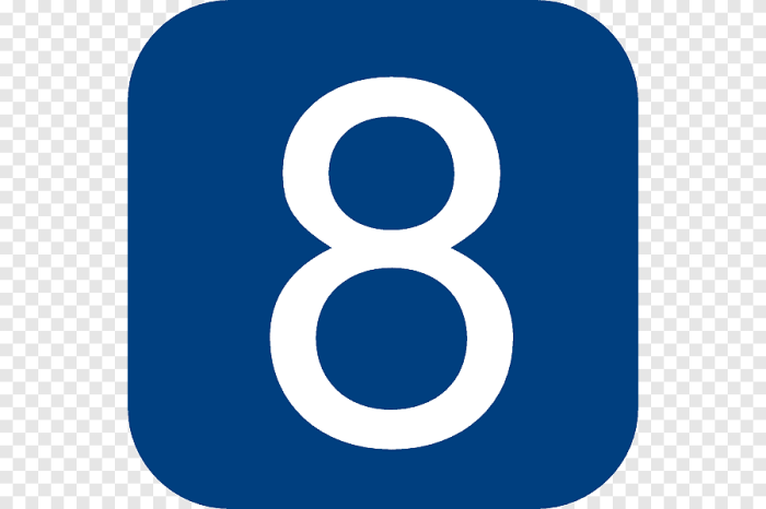 Number Eight 8 Vinyl Decal Lucky Number 8 Car Window Laptop Sticker ... 8 things to remember when visiting famous central park in your city