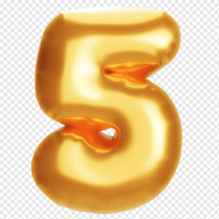 Number 5, 5, five, digit five, fifth, ball, 3d icon, png | PNGWing 5 powerful mind and body hacks for a limitless brain