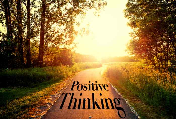 Power of positive thinking