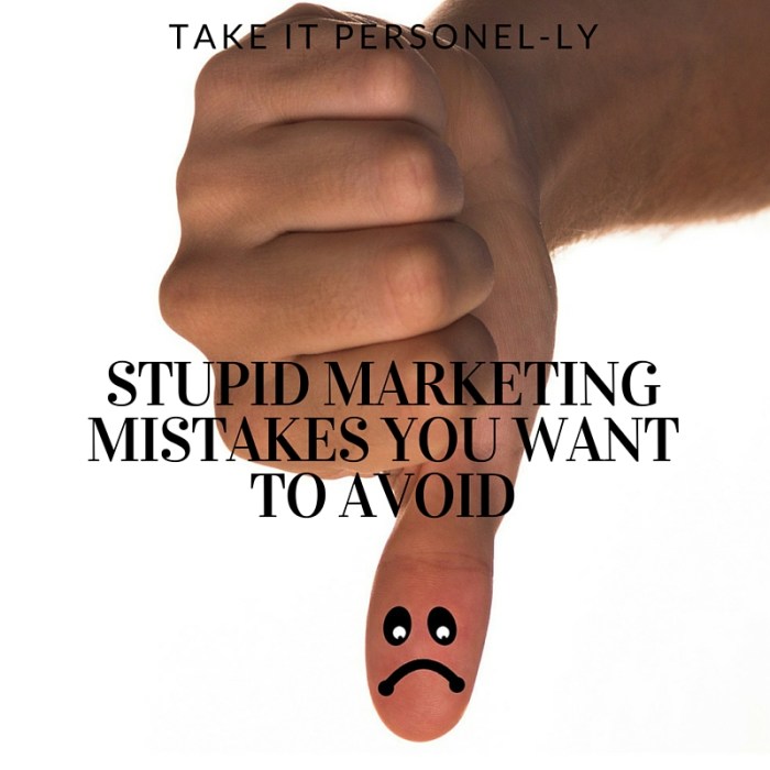 How to avoid making stupid mistakes
