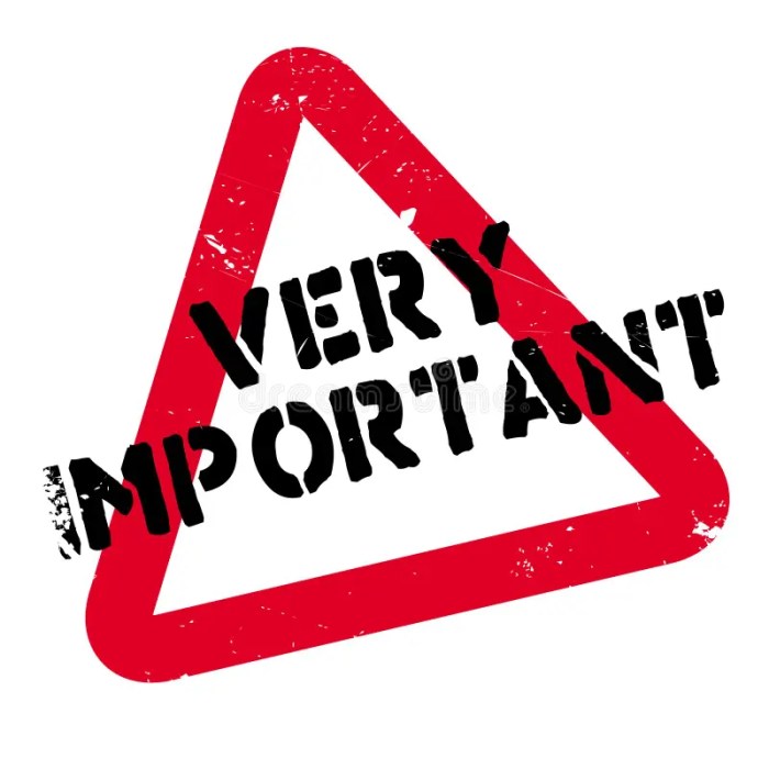 Premium Vector | Important announcement banner Badge Important with ... Important boundaries empaths should set for themselves in a relationship