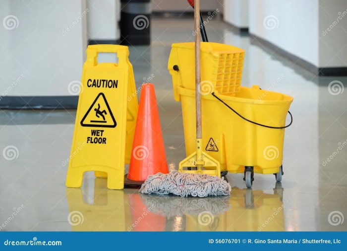 Wet Floor Sign with Mop stock image. Image of slip, information - 56076701 Caution divorced woman with a bucket list