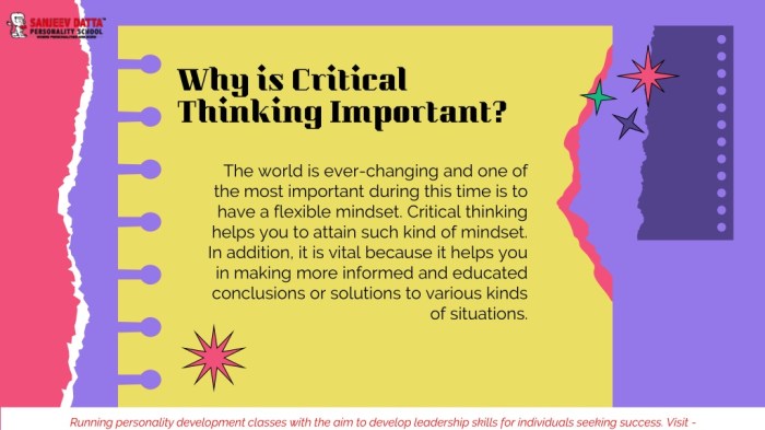 Why critical thinking essential your success and how you can improve