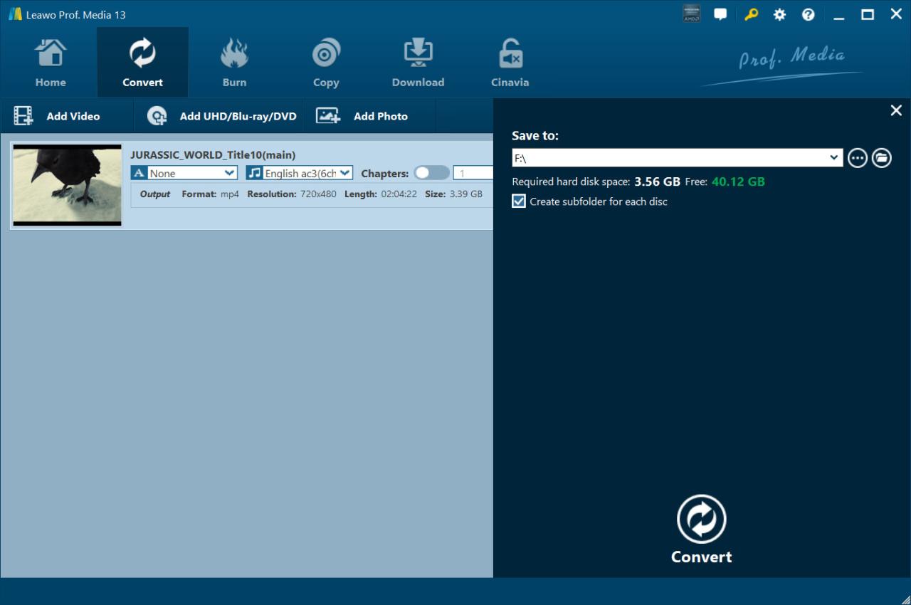 Leawo Blu-ray Ripper - The best Blu-ray to Video Converter to Convert ... Best blu ray ripping program recommended leawo blu ray ripper