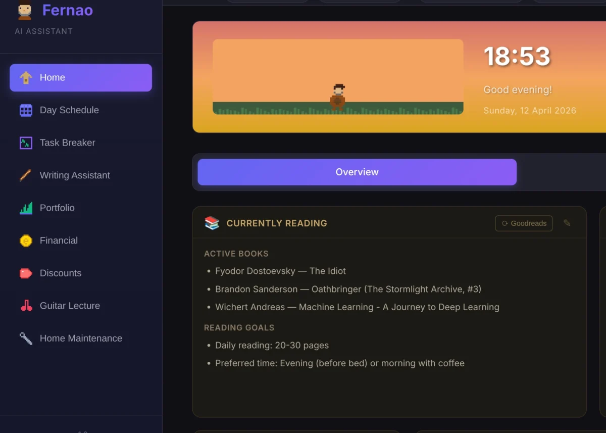 Enhancing Personal Productivity: The Evolution of Fernão, an AI Agent