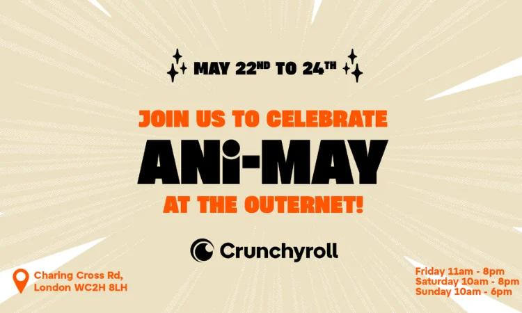Anime Nirvana Arrives in London: Crunchyroll’s Ani-May Exhibition Promises Immersive Fan Experience